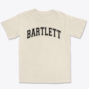 Bartlett Elementary School Varsity Arch Premium Heavyweight T-shirt