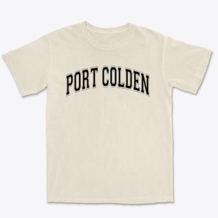 Port Colden Elementary School Varsity Arch Premium Heavyweight T-shirt