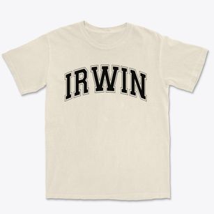 Irwin Elementary School Varsity Arch Premium Heavyweight T-shirt