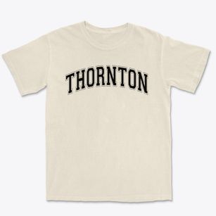 Thornton Performing Arts Magnet School Varsity Arch Premium Heavyweight T-shirt