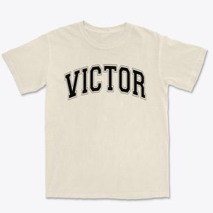 Victor Early Childhood Center Varsity Arch Premium Heavyweight T-shirt