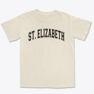 St Elizabeth Hospital School Of Nursing Varsity Arch Premium Heavyweight T-shirt