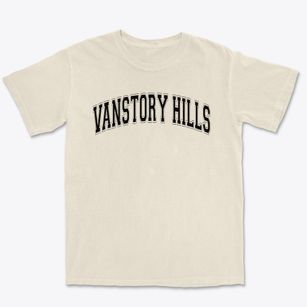Vanstory Hills Elementary School Varsity Arch Premium Heavyweight T-shirt