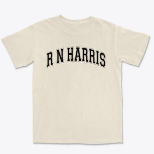 R N Harris Elementary Magnet School Varsity Arch Premium Heavyweight T-shirt