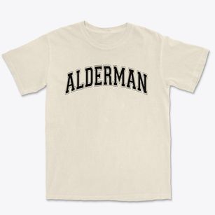 Alderman Elementary School Varsity Arch Premium Heavyweight T-shirt