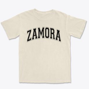 Zamora Elementary School Varsity Arch Premium Heavyweight T-shirt