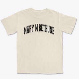 Mary M Bethune School Varsity Arch Premium Heavyweight T-shirt