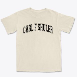 Carl F Shuler Middle School Varsity Arch Premium Heavyweight T-shirt