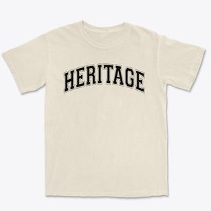 Heritage Christian Academy Varsity Arch Premium Heavyweight T-shirt