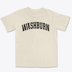 Washburn Elementary School Varsity Arch Premium Heavyweight T-shirt