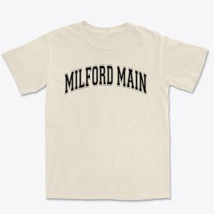 Milford Main Middle School Varsity Arch Premium Heavyweight T-shirt