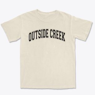 Outside Creek Elementary School Varsity Arch Premium Heavyweight T-shirt