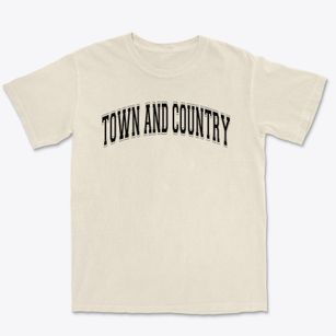Town And Country School Varsity Arch Premium Heavyweight T-shirt