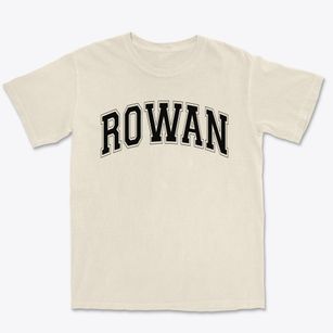 Rowan Elementary School Varsity Arch Premium Heavyweight T-shirt