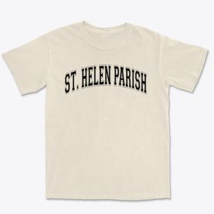 St Helen Parish Varsity Arch Premium Heavyweight T-shirt