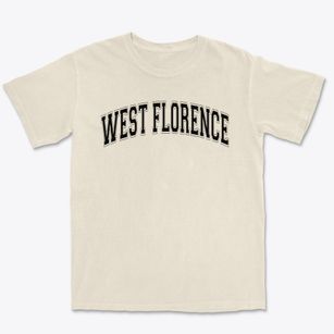 West Florence High School Varsity Arch Premium Heavyweight T-shirt