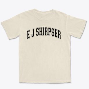 E J Shirpser School Varsity Arch Premium Heavyweight T-shirt