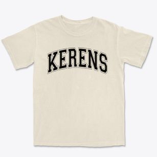 Kerens Elementary School Varsity Arch Premium Heavyweight T-shirt