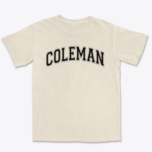 Coleman Junior High School Varsity Arch Premium Heavyweight T-shirt