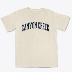Canyon Creek Christian Academy Varsity Arch Premium Heavyweight T-shirt