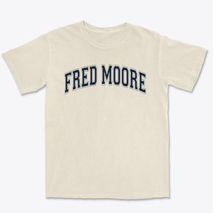 Fred Moore High School Varsity Arch Premium Heavyweight T-shirt