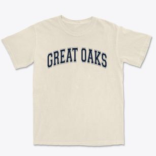 Great Oaks Elementary School Varsity Arch Premium Heavyweight T-shirt