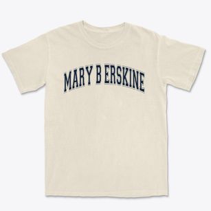 Mary B Erskine Elementary School Varsity Arch Premium Heavyweight T-shirt