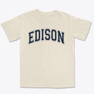 Edison Middle School Varsity Arch Premium Heavyweight T-shirt