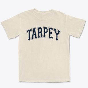 Tarpey Elementary School Varsity Arch Premium Heavyweight T-shirt