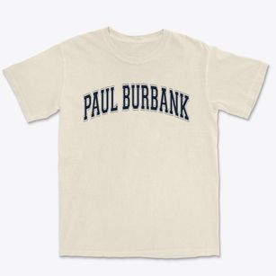 Paul Burbank Elementary School Varsity Arch Premium Heavyweight T-shirt