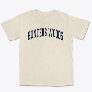 Hunters Woods Elementary School Varsity Arch Premium Heavyweight T-shirt