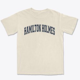 Hamilton Holmes Middle School Varsity Arch Premium Heavyweight T-shirt