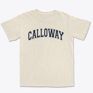 Calloway Elementary School Varsity Arch Premium Heavyweight T-shirt
