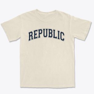 Republic School Varsity Arch Premium Heavyweight T-shirt