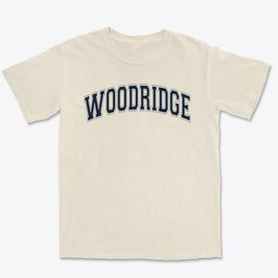 Woodridge Elementary School Varsity Arch Premium Heavyweight T-shirt