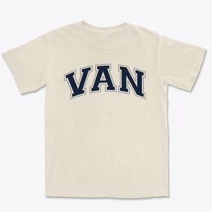 Van High School Varsity Arch Premium Heavyweight T-shirt