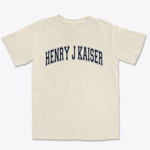 Henry J Kaiser Elementary School Varsity Arch Premium Heavyweight T-shirt