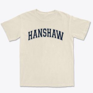 Hanshaw Middle School Varsity Arch Premium Heavyweight T-shirt