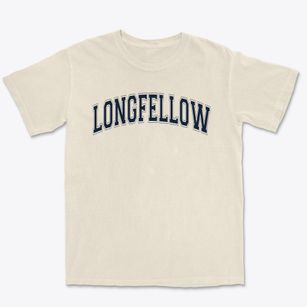 Longfellow Elementary School Varsity Arch Premium Heavyweight T-shirt