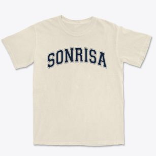 Sonrisa School Varsity Arch Premium Heavyweight T-shirt