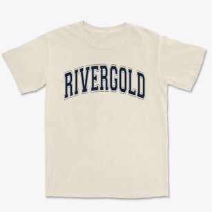 Rivergold Elementary School Varsity Arch Premium Heavyweight T-shirt