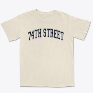74th Street Elementary School Varsity Arch Premium Heavyweight T-shirt