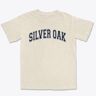 Silver Oak Elementary School Varsity Arch Premium Heavyweight T-shirt