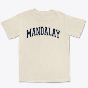 Mandalay Middle School Varsity Arch Premium Heavyweight T-shirt