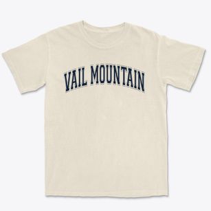 Vail Mountain School Varsity Arch Premium Heavyweight T-shirt