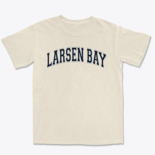 Larsen Bay School Varsity Arch Premium Heavyweight T-shirt
