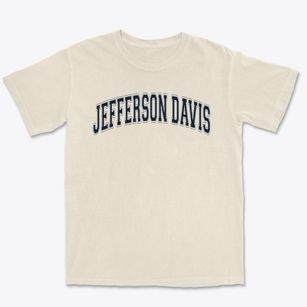 Jefferson Davis Middle School Varsity Arch Premium Heavyweight T-shirt