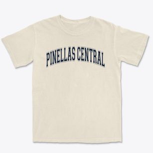 Pinellas Central Elementary School Varsity Arch Premium Heavyweight T-shirt