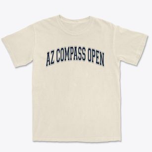 Az Compass Prep Open Varsity Arch Premium Heavyweight T-shirt