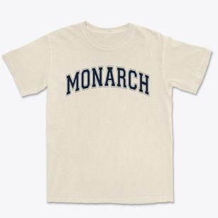 Monarch School Varsity Arch Premium Heavyweight T-shirt